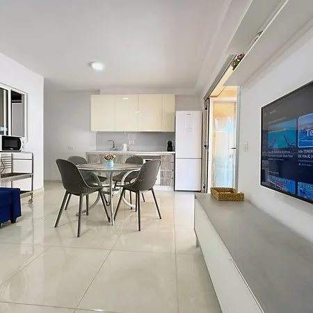 شقة Cristianos Pool And Terrace